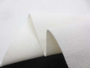 帆布　生地 　日本製　10号帆布　オフ白　洗い加工　90cm幅　[MU1597]